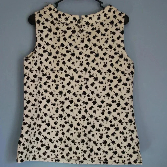 Talbot's Medium Women's Sleeveless Top with Button Up Back Neckline NWOT - Picture 11 of 13